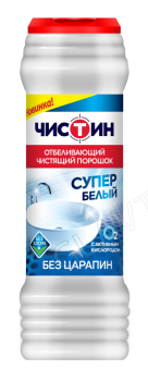 Чистин чист.порошок Отбеливающий,  абразивный 400г/20