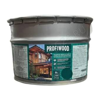 Защитно-декоративное покрытие для древесины PROFIWOOD рябина 9 л / 8 кг( поддекало из под крышки)