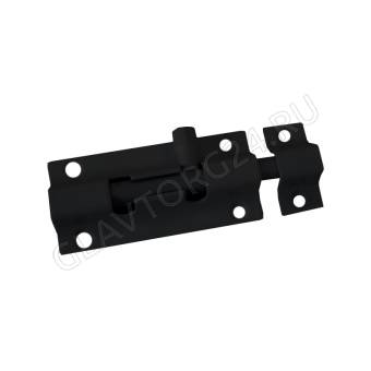 Шпингалет Trodos "ZY-710B" без пружины L80, черный