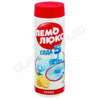Пемолюкс 480гр сода 7 эффект /16шт.пластик Лимон 
