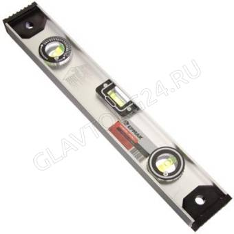 Уровень строительный ЕРМАК "Рельс", 40см