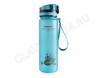 Бутылка 600мл Barouge д/воды голубой/100 арт. BP-915
