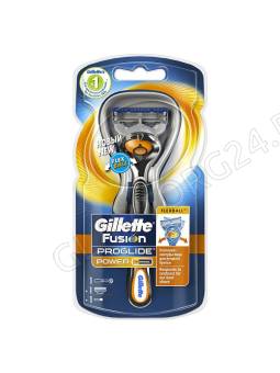Набор Gillette Fusion Proglide Flexboll станок д/бритья с 1 см.касетой + гель д/бр Fusion 75мл.