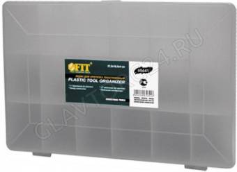 Ящик для крепежа ( органайзер) прозрачный 10" (27,5х18,5х4,2 см) /65641