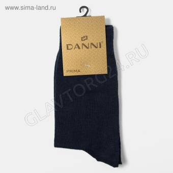 Носки мужские классические бамбук DANNI Prima р-р 41-44(27-29) синий