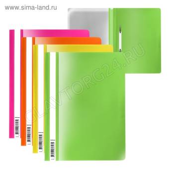 Папка-скоросшиватель А4 ErichKrause Fizzy  Neon микс 50030 4833554