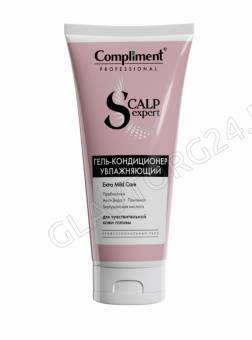Compliment PROFESSIONAL SCALP EXPERT LINE Гель кондиционер увлаж. для чувст. кожи голов, 200мл
