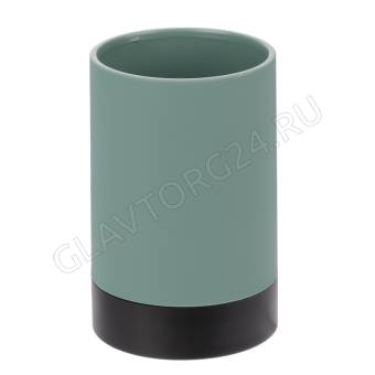 Стакан GUL, серо-зелёный, пластик, SWP-2401-GRN-03