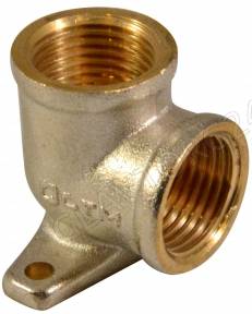 Уголок установочный 1/2" г/г CTM CRLFW012