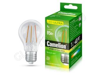 Лампа светод. Camelion LED9-A60-FL/845/E27 (9Вт 220В) 10/100