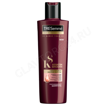 TRESemme Шампунь д/волос  Разглаживающий 400мл Keratin Smooth