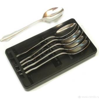 Набор 6-ти столовых ложек "Новинка-1" в пл.к. 1с718