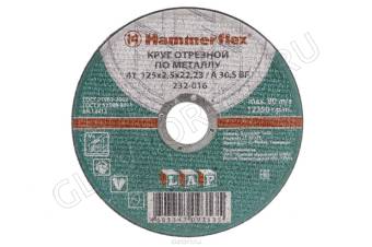 Круг отрезной Hammer Flex 232-016 125x2.5x22,23 по металлу A 30 S BF