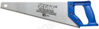 Ножовка по дереву, крупный каленый зуб 5 TPI, 2D заточка, пластиковая прорезиненная ручка 500 мм