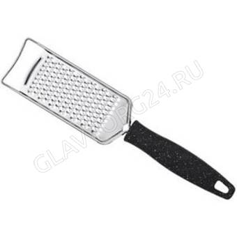 Терка Regent для крупной стружки 26*5.5 см Linea PUNTO NERO 93-BK2C-18