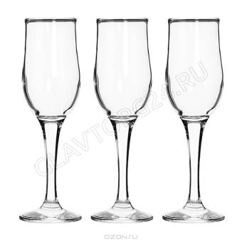 Фужер 200мл ТУЛИП д/шампанского арт. 44160SLB