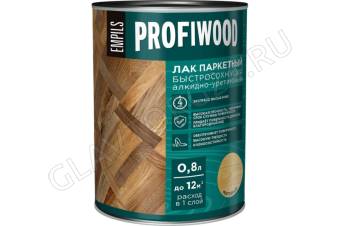 Лак паркетный быстросохнущий алкидно-уретановый матовый 2.4 кг PROFIWOOD