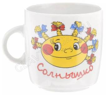 Кружка 210см3 б/руч. Солнышко (Печки-Лавочки)