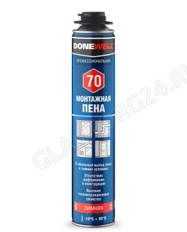 Пена монтажная PROFF DONEWELL 70 зимняя 1000мл