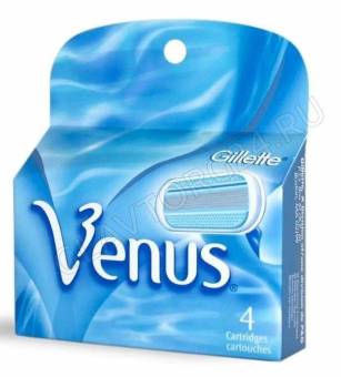 Gillette Venus Кассеты женские 4шт 