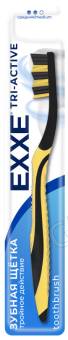 EXXE Зубная щетка  tri-active, средняя /48