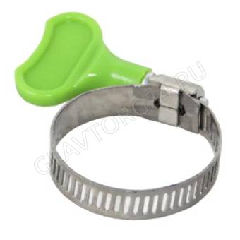 INBLOOM Хомут бабочка, нерж. сталь, 18-32мм шир. 8мм