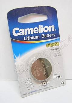 Camelion CR-2450-1бл/10шт литиевые дисковые