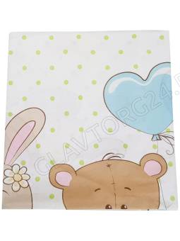 Пододеяльник 115*147см бязь Лунный зайчик