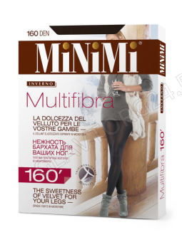 Колготки женские MINIMI MULTIFIBRA 160den 5/XL mocca полиамид, эластан