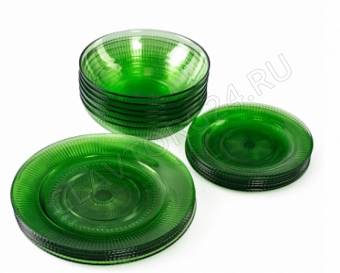 Столовый набор 18 предметов ЛУИЗ ШАРТРЕЗ арт. O0493