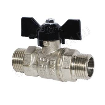 Кран шаровый 1/2" Н/Н бабочка