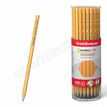 Карандаш ч/гр НВ Amber 100 европодвес 
