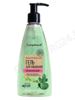 Compliment Green only мицеллярный гель для умывания УВЛАЖНЯЮЩИЙ, 250 мл (2025-06)