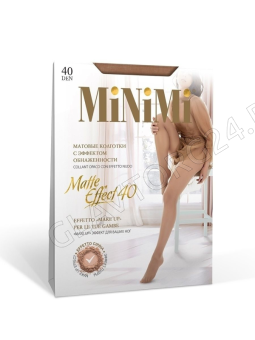 Колготки женские MINIMI MATTE EFFECT 40den 4/L daino капрон