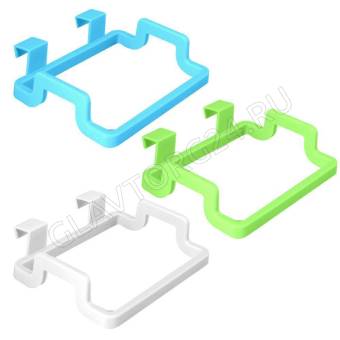 Навесной держатель для пакетов-маек с мусором. Размер 18,5х18,5х4,5см. NEW VL58-120 снято