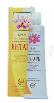 Крем д/лица 40гр Янтарь Питательный /30 СВОБОДА