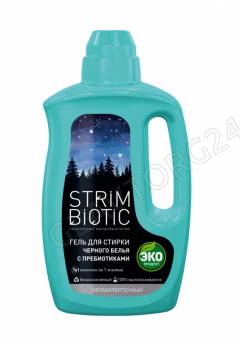STRIMBIOTIC Гель для стирки для черного белья 1000мл /6  СБ002 ПОСЛЕДНЯЯ ЦЕНА