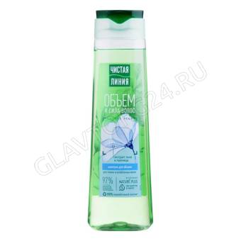 Чистая линия шампунь 400мл Пшеница Объем и Сила/12шт
