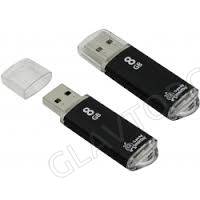 Модуль памяти 8Gb USB 2.0 SmartBuy V-Cut черный