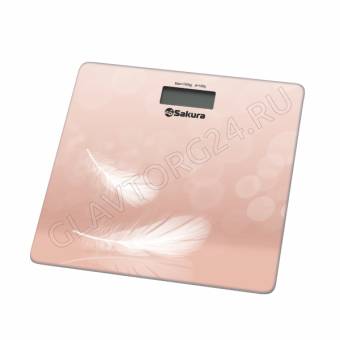 Весы напольные электронные SAKURA SA-5065F Ultraslim 180кг Перья 