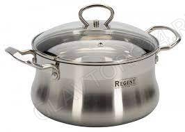 Кастрюля Regent 3,5л со стек. кр. 20х11см  Linea BELLA арт. 93-BEv-04 СПЕЦПРЕДЛОЖЕНИЕ
