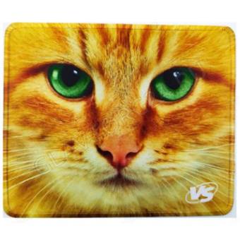 Коврик для мыши VS Cat Рис 3 22*18см ткань+резина 