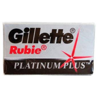 Лезвия Gillette Rubie 5шт в уп/20уп на карте 
