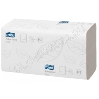 Tork/Tellus Advanced полотенца бумажные листовое 290 184(V-сложение ,2сл 200л)