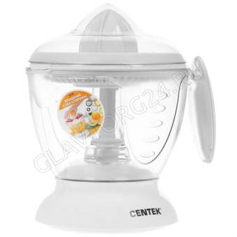 Соковыжималка CENTEK CT-1230 1200мл 40Вт белый