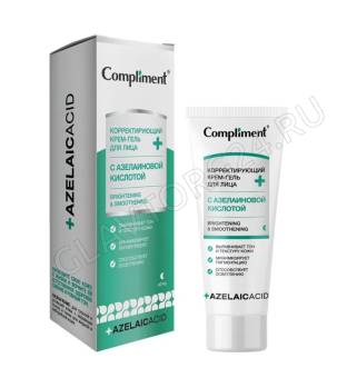 Compliment Корректирующий крем-гель для лица с азелаиновой кислотой, 35мл