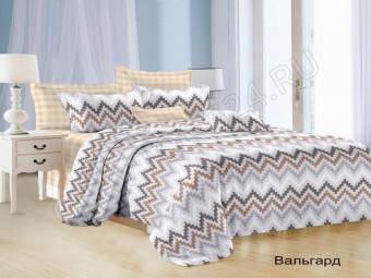 КПБ Евро Satin collection Микросатин ВАЛЬГАРД Под200*220+Пр220*240+2Нав(70*70)