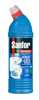 SANFOR WC 750мл gel Морской Бриз д/туал.комнат/15
