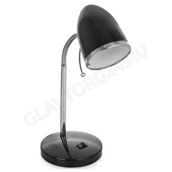 Свет. настольный Camelion KD-308 C02 чёрный (230V 40W E27)