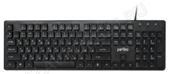 Клавиатура Perfeo CONTENT USB черный